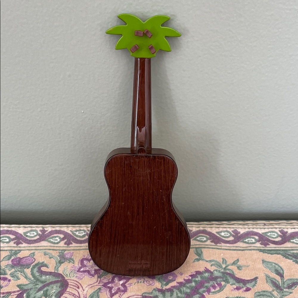 American Girl Doll Island Luau Pineapple Themed Ukulele with Green Headstock - Picture 2 of 2
